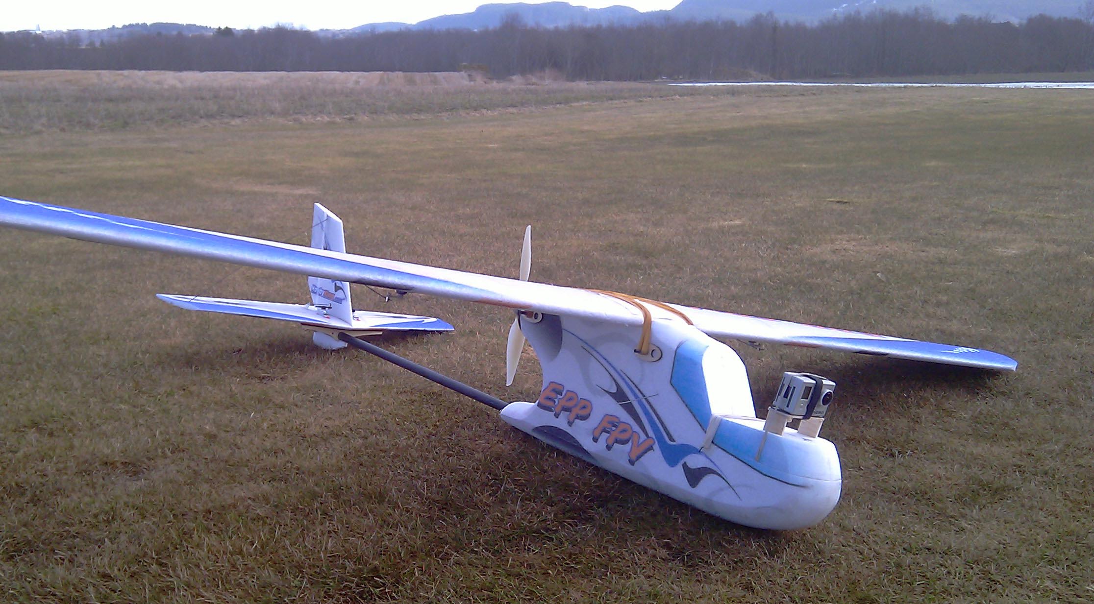 Mabe a plane like this.